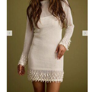 12th Tribe Beaded Knit Dress